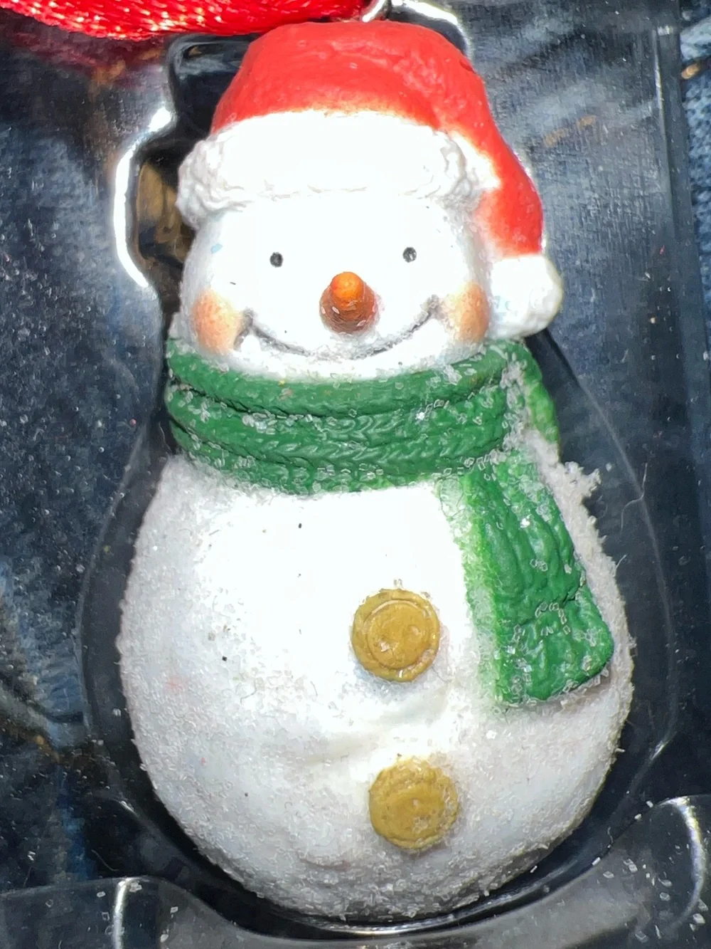 Hallmark 2013 Let It SnowMen 5 Mini Christmas Tree Ornaments NEW in Box